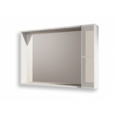 Шкафчик зеркальный с диодной подсветкой Fancy Marble MC-980 (ШЗ-980 White)